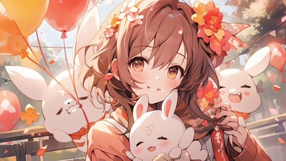 兔兔女孩