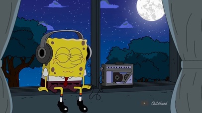 海绵宝宝听音乐