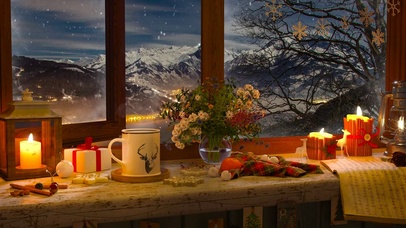 雪山下小镇房间