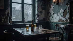 【雨景】陈旧的小酒馆