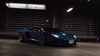 兰博基尼 蓝色超清壁纸