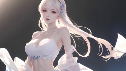 白发少女