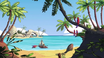 夏季海滩插画