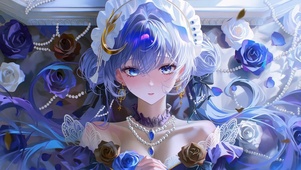 玫瑰佳期动漫女孩