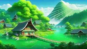 护眼风景壁纸