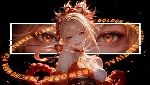 闪耀金焰美少女