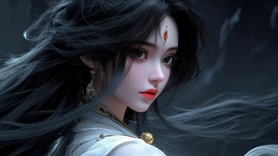 古风美女高清4k