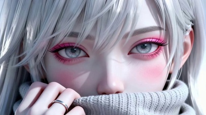 4k唯美氛围感落雪