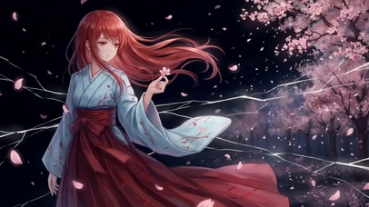 樱花飞舞时