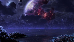 唯美宁静夜晚
