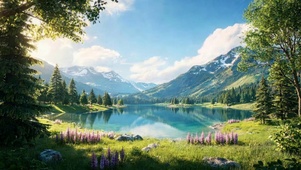 治愈白云山水