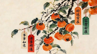 万柿顺遂 治愈
