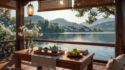 湖山茶亭