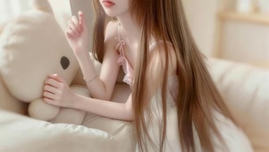 治愈长发女孩