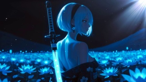 蓝夜莲华