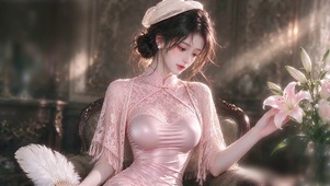 复古名媛少女