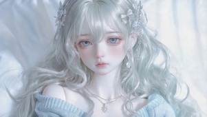 银蓝幻梦少女