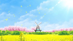 春日，看一场花海