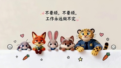 不要烦 工作永远做不完