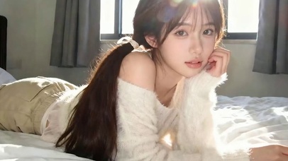 阳光女孩带鱼屏