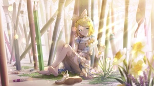 金发少女