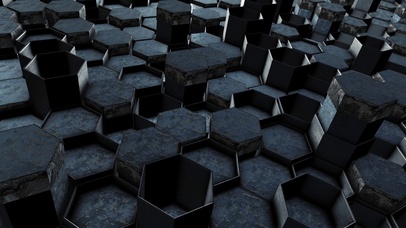 蜂巢系列-3D浮动-复古-横屏