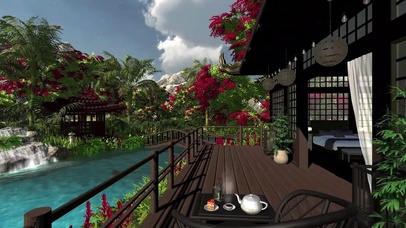 舒适古风庭院-晴天