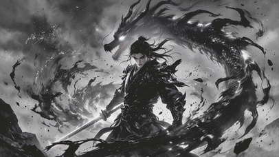水墨剑客