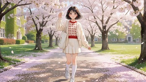 学院少女的心动