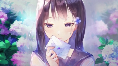 失恋的女孩 动漫动态壁纸 动态壁纸下载 元气壁纸