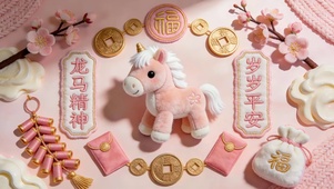 龙马精神，岁岁平安