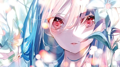 花与少女
