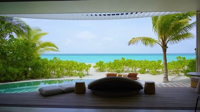 休闲的度假海景房