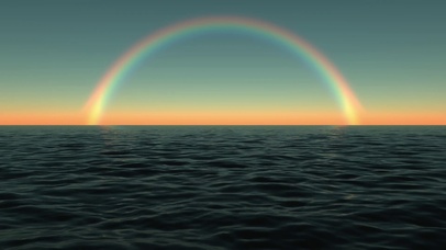 海面彩虹