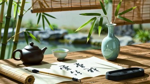 竹下茶案