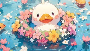 小花鸭鸭
