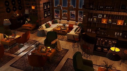 雨夜咖啡厅氛围