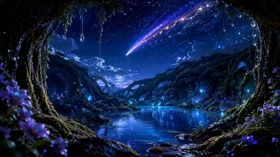 星夜秘境流光