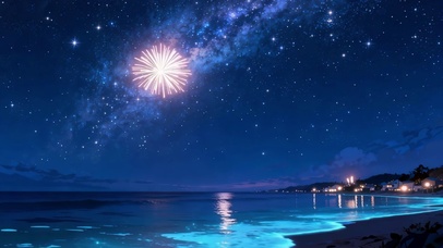 星海夜岸
