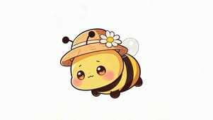 可爱蜜蜂