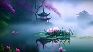 唯美治愈风景图