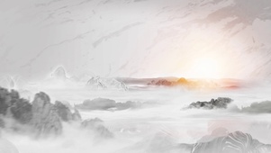 水墨山水书画风景壁纸