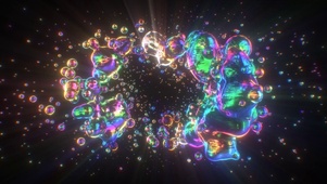 霓虹液体气泡