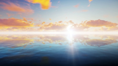 海面云彩