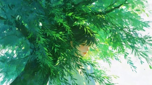 树荫下的少年
