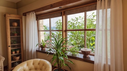 【雨景】窗外的雨