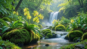 苔石生兰