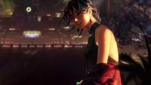 夜晚城市美女