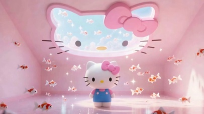 护眼鱼群小清新