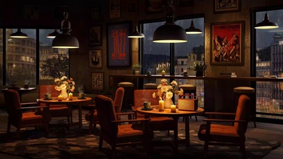 雨夜音乐咖啡馆